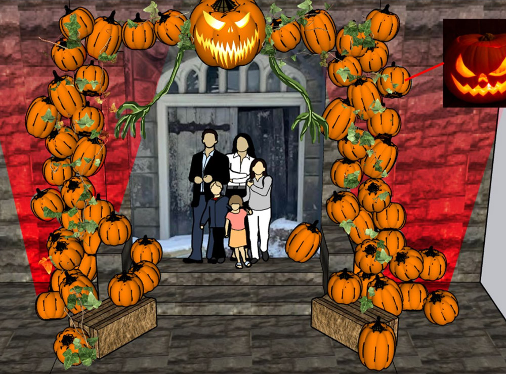 Pumpkin Arch original design